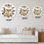 Plantes d'intérieur d'intérieur Urban Jungle IV - Horloge murale traditionnelle-60327549