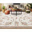 Hand-Knotted High-Quality Ivory Area Rug