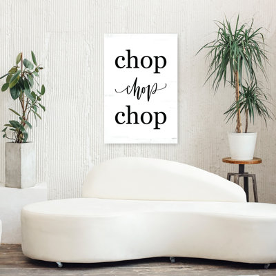 Art contemporain Chop Chop Chop