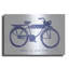 «Bike 2» par Erin Clark, art mural en métal-1975145373