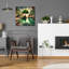  «Paradise Cove» par Rey Klimt, art mural en verre acrylique, 24 po x 24 po