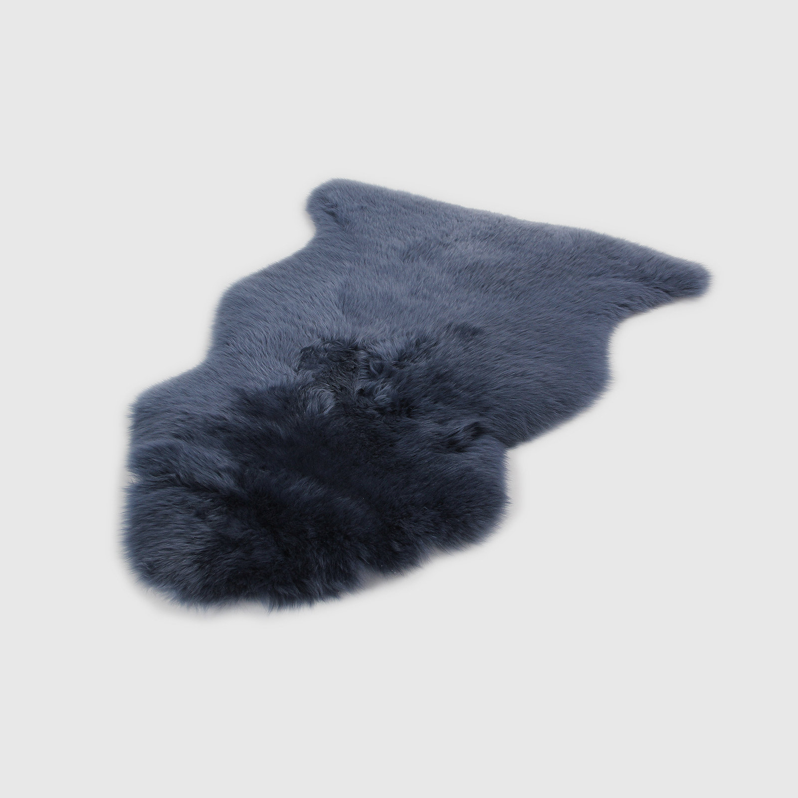 Fieldman Sheepskin Indigo Rug, Novelty 2' x 3'