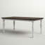 Table de salle à manger à quatre pieds 72 "Arntraud