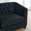 Canapé 2 places en velours Chesterfield Modern-129223412-129223411-129223408