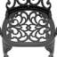 Cast Aluminum Patio Dining Chair Set With Ergonomic Design-860502220