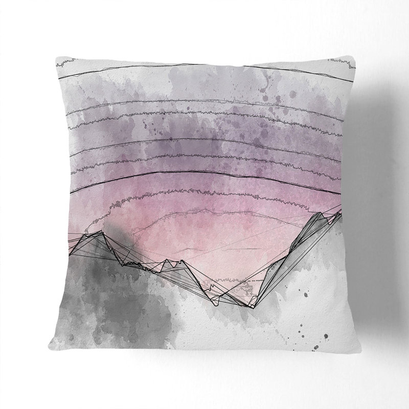 Sky at Night Cushion with Filling, 40cm H x 40cm W x 15cm D, Stone