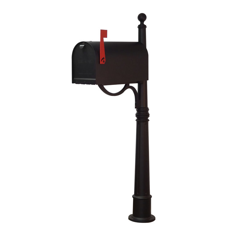 Boîte aux lettres avec poteau inclus Titan