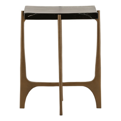 Colston Side Table Antique Brass