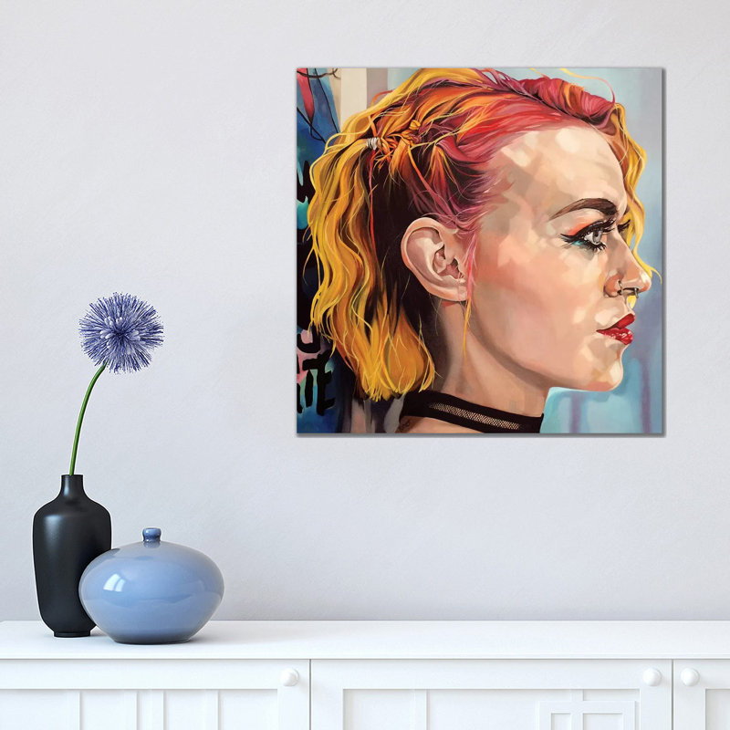 Bronach In Full Colour by Jo Beer - Wrapped Canvas Print, 45.72 cm H x 45.72 cm W x 3.175 cm D