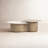 Maguire Coffee Table-Cappuccino Marble