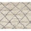 Wool Geometric Area Rug in Gray/Ivory-2089528965