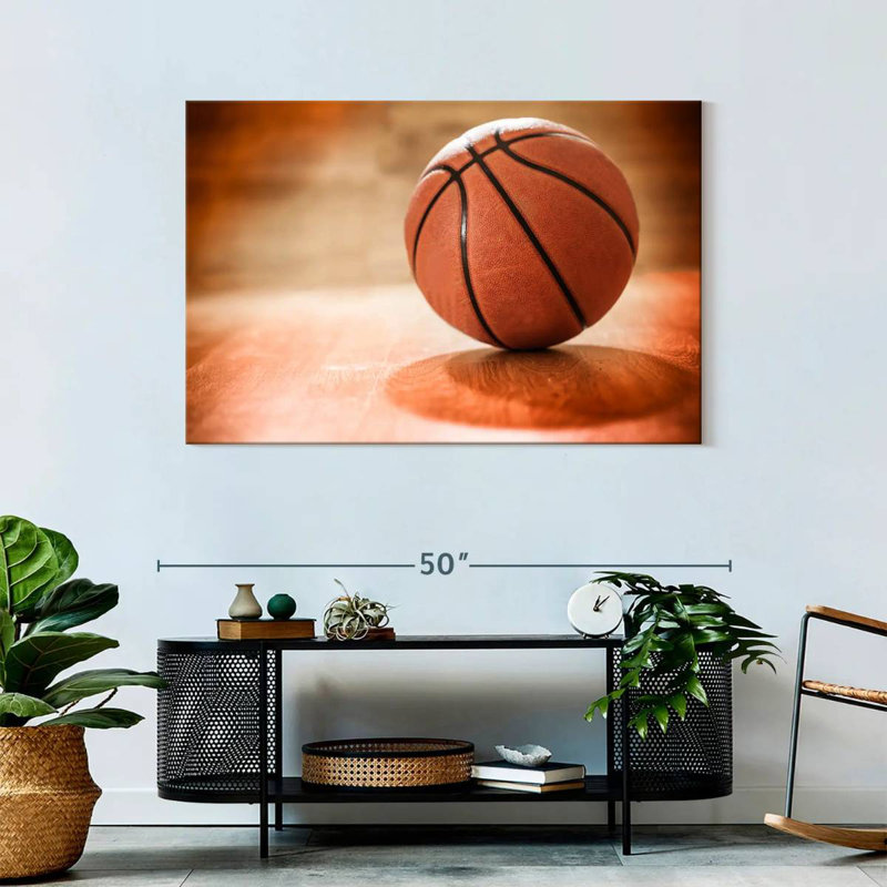  «Orange Basketball, H 30 po x l 45 po