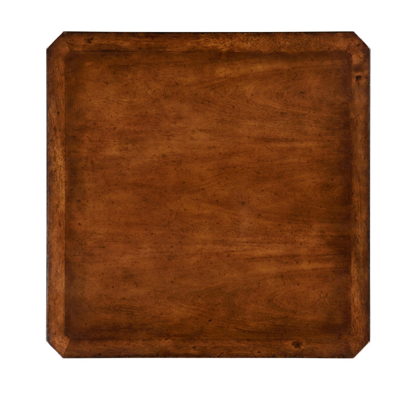Country Farmhouse Solid Wood End Table