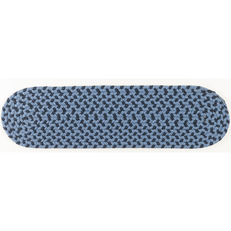 Tapis d'escalier bleu anglais, 1