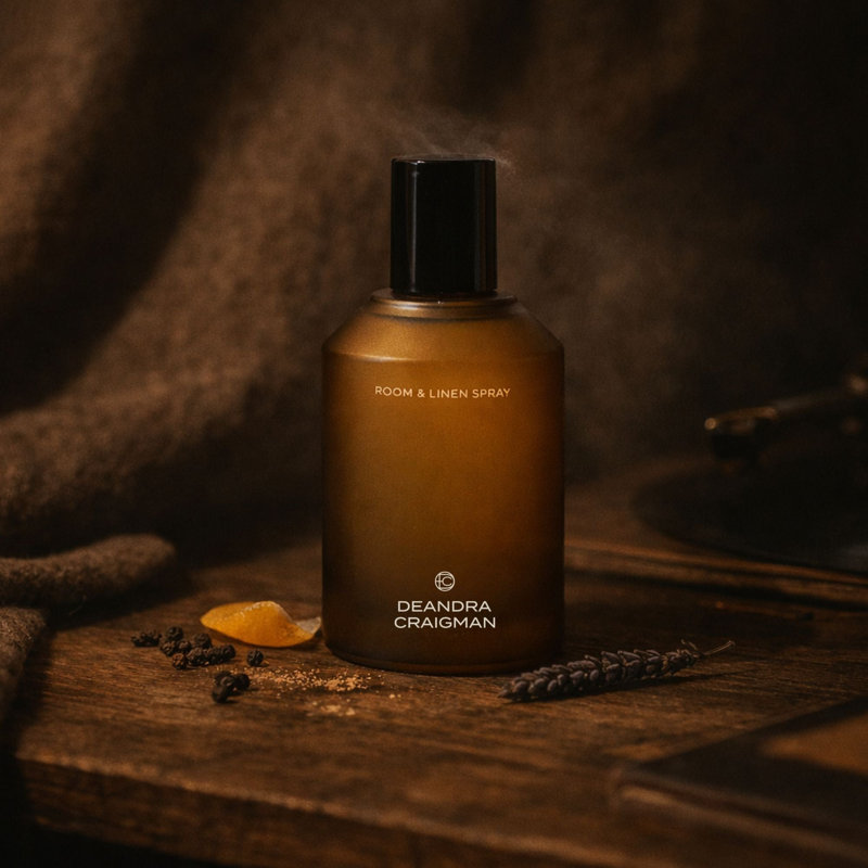 Vaporisateur d'ambiance et linge Poivre noir et bergamote, Épice