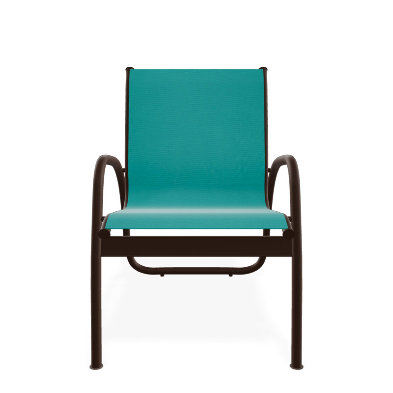 Fauteuil de patio Gardenella, Kona texturé, Turquoise