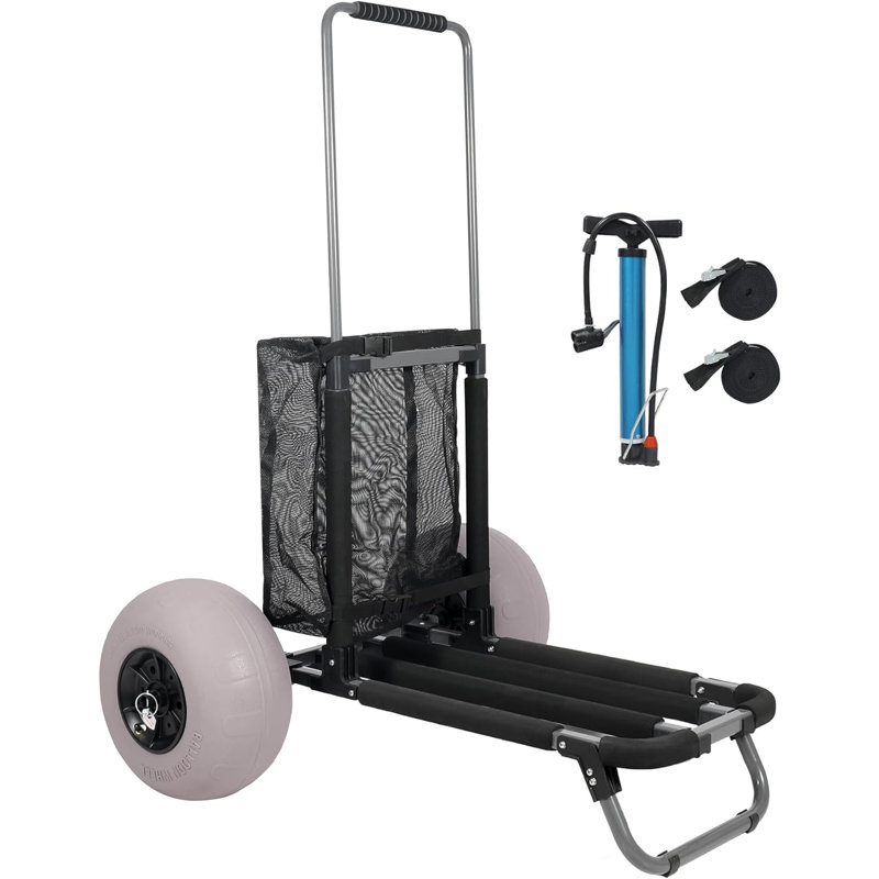 220 Lb. Capacity Foldable Hand Truck Dolly