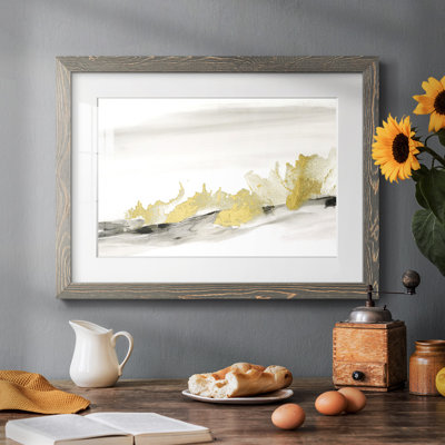 " Gold On The Horizon II " Painting Print