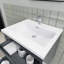 Meuble-lavabo flottant moderne simple Alcester Ivy Bronx-821752253