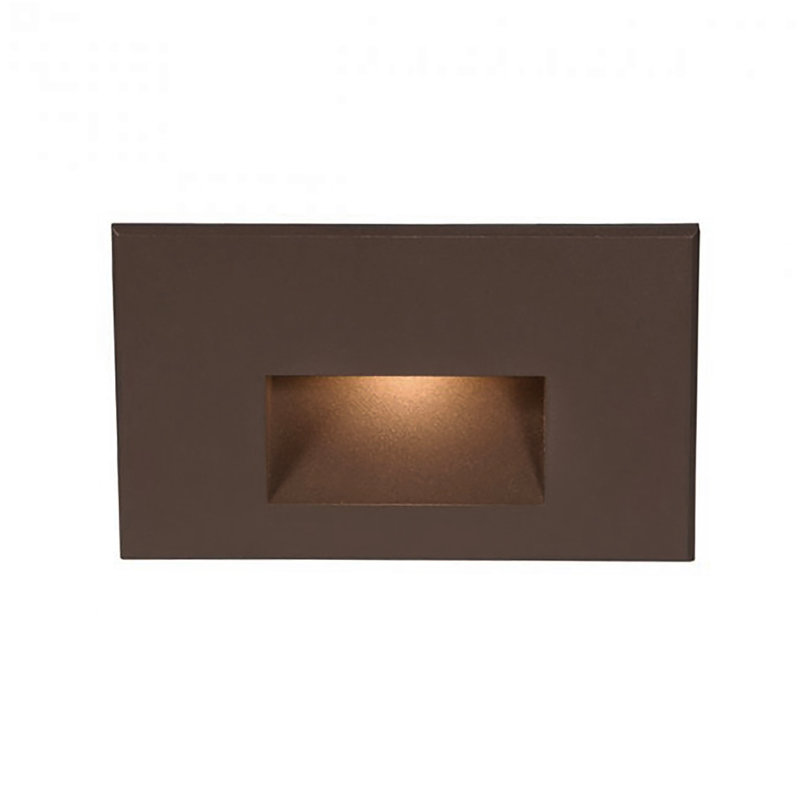 Integrated LED Step Light, Brass/Bronze