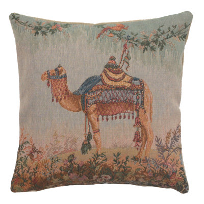 Animal Print Cotton Blend Pillow Cover