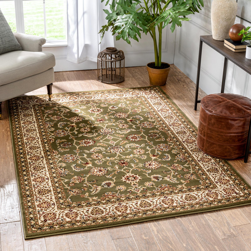 Oriental Synthetic Area Rug, Rectangle 160 x 220 cm