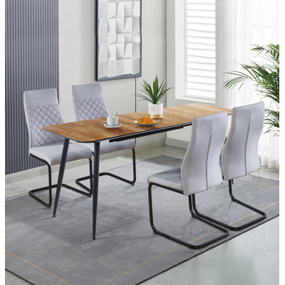 Mose 4 - Person Extendable Dining Set