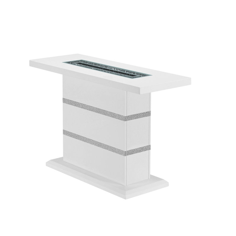 ARIYA WHITE CONSOLE TABLE