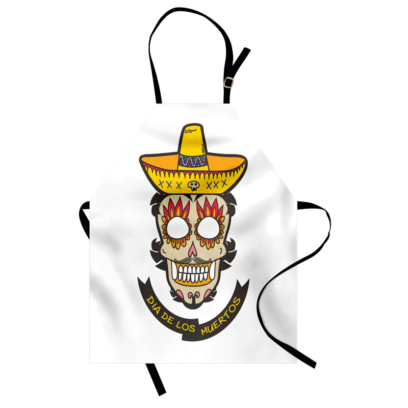 No Pattern Bib Apron