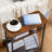 3-Tier Slim End Table With Storage Shelf For Small Spaces, Enhancing Your Home's Style And Functionality