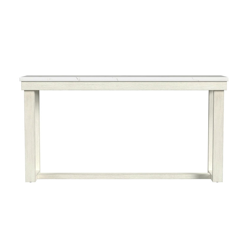 Jocelyn Sofa Table in Brushed White