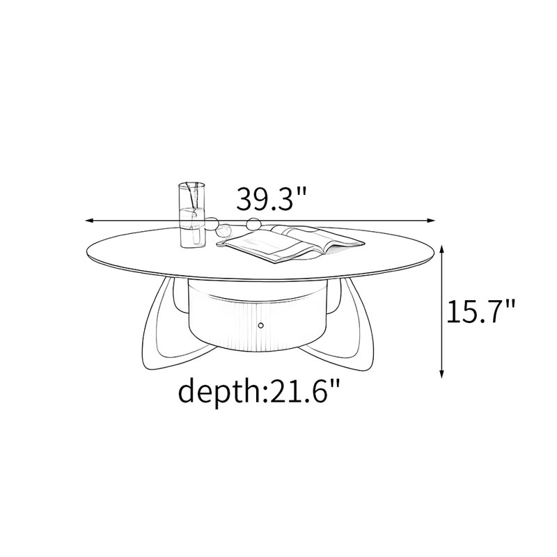 Bourgogne, Noir, H 15,7 po x L 39,3 po x l 21,6 po
