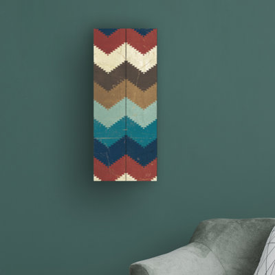 «NatIVe Tapisserie Panel I» par Michael Mullan, impression sur toile tendue