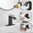 Single-handle Bathroom Faucet with Drain Assembly-89830430