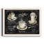 «Coffee Trio», reproduction d'impression sur toile-804998565-804998566