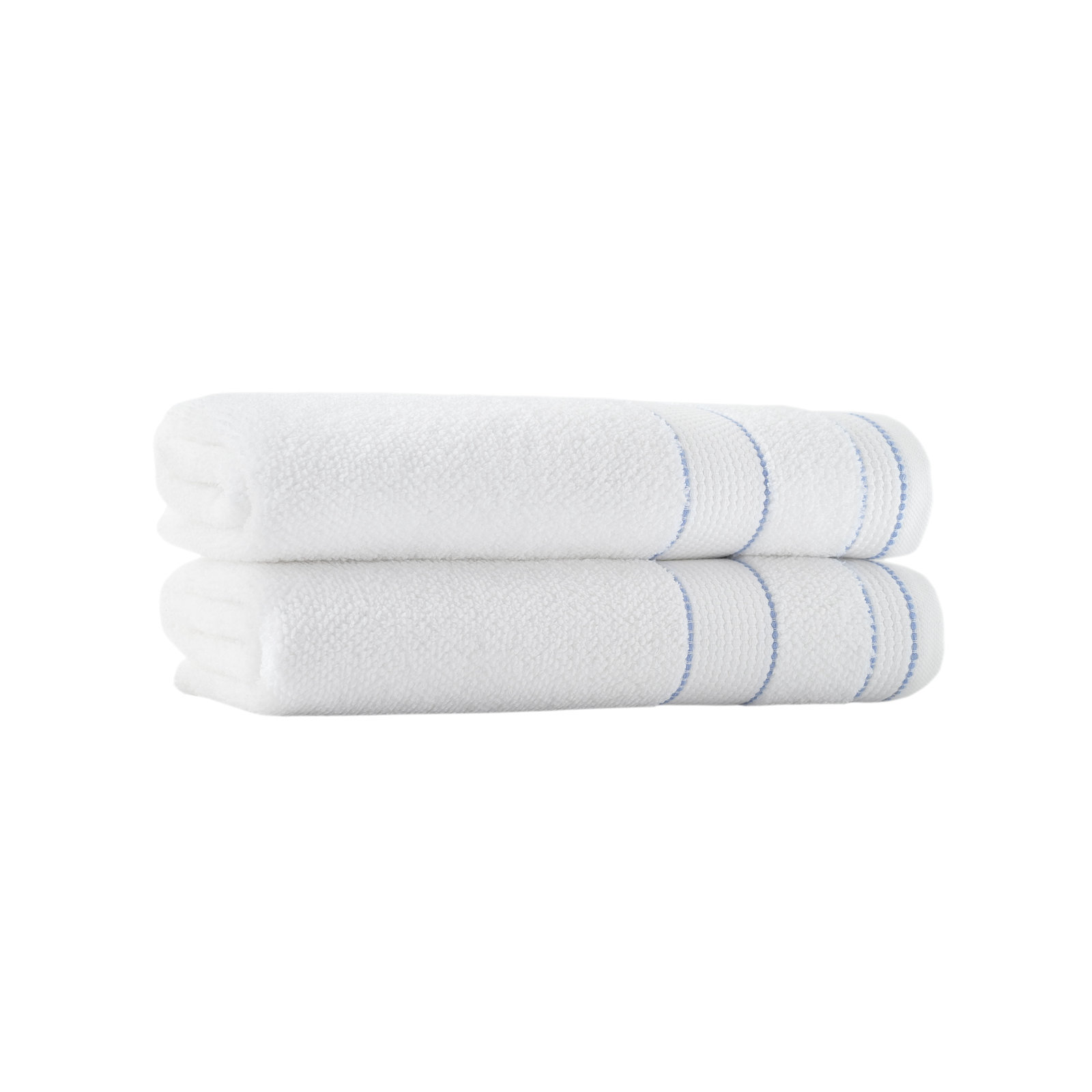 Kahmel Turkish Cotton Bath Sheet Towel Set, White