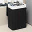 Wood Laundry Hamper with Handles-32003081