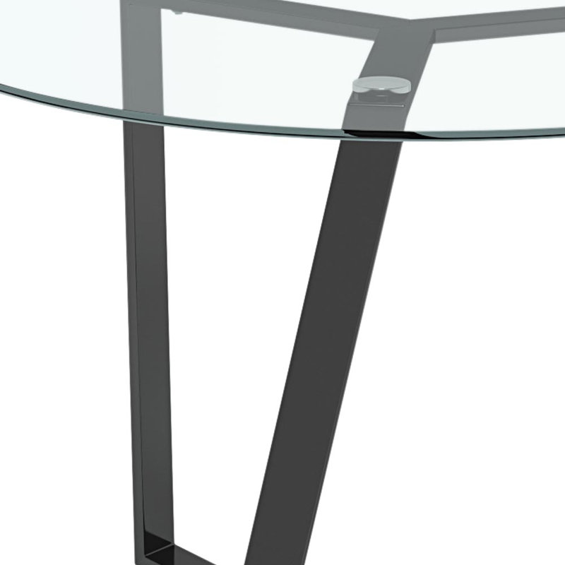 Metal Base Dining Table