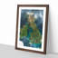 View Of Ireland And Great Britain - Single Picture Frame Painting on MDF-56854469-56854470