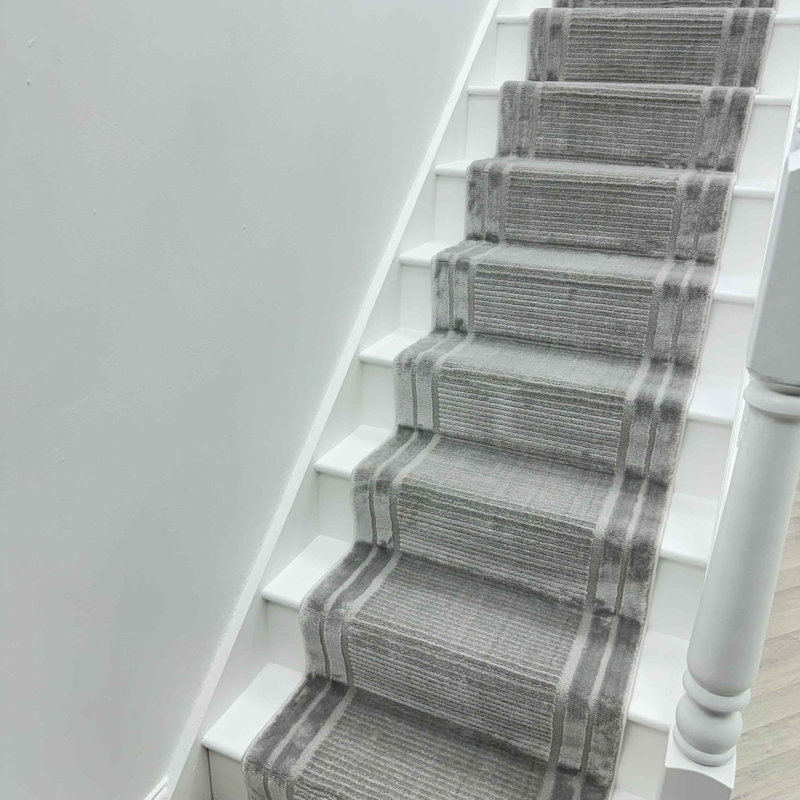 Stair Runner Geometric Area Rug, Runner 66 x 600 cm