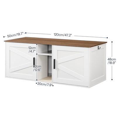 Litter Box Enclosure For 2 Cats