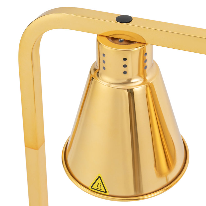 Lampe pour réchauffer les aliments 750 W à 3 têtes, Or
