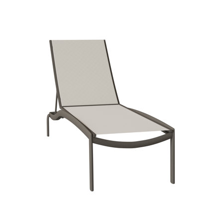 Chaise longue simple 78,5 po Kor