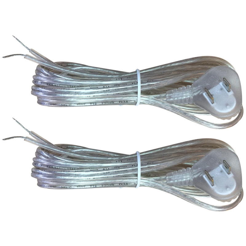 Replacement Lamp Cord, Silver