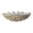 Bequette Resin Polyresin Coastal Decorative Clam Shell Bowl with Sculptural Wavy Rim - Elegant Modern Accent Bowl for Display or Storage - Stylish Textured Centerpiece for Home Decor-1766602600