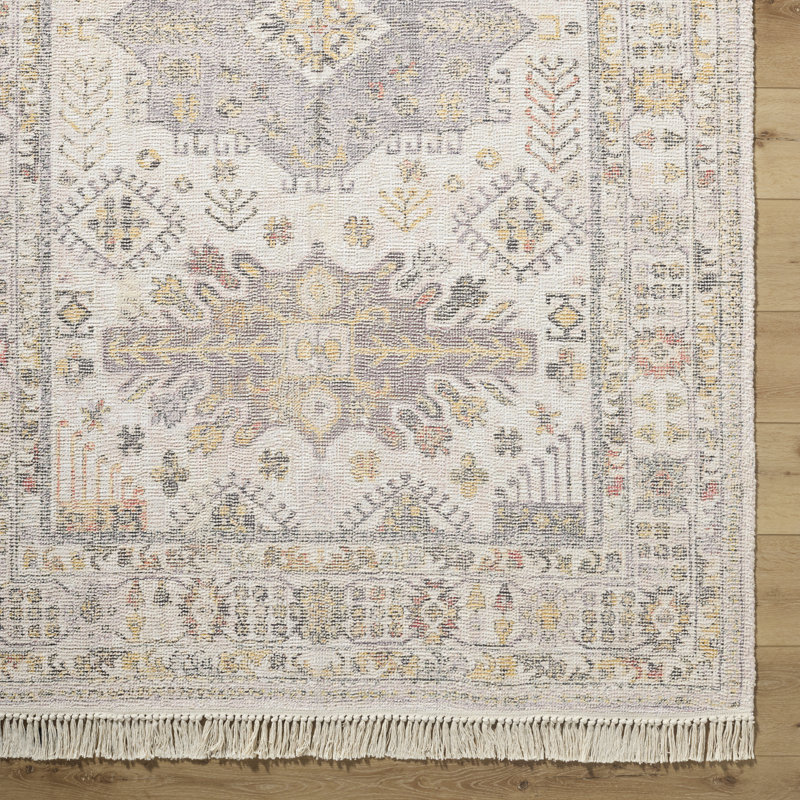 Tapis traditionnel tissé à la main Afsaneh, Rectangle 2 pi 7 po x 4 pi 5 po