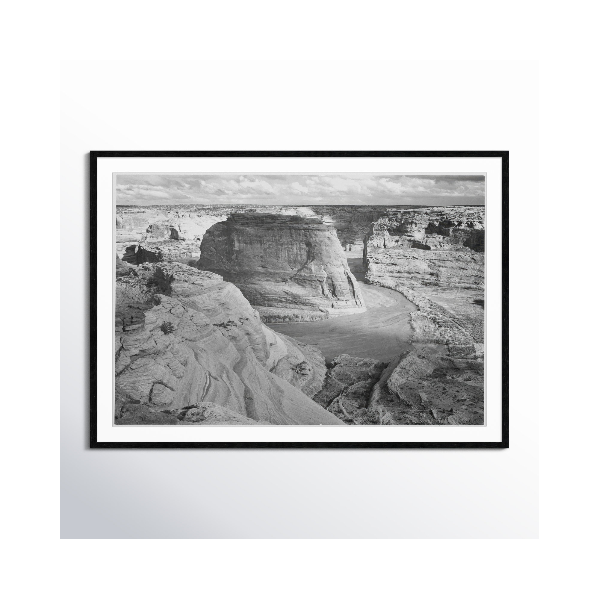Canyon De Chelly Arizona 2 by Adams, Black, 29.5" H x 41.5" W x 0.75" D