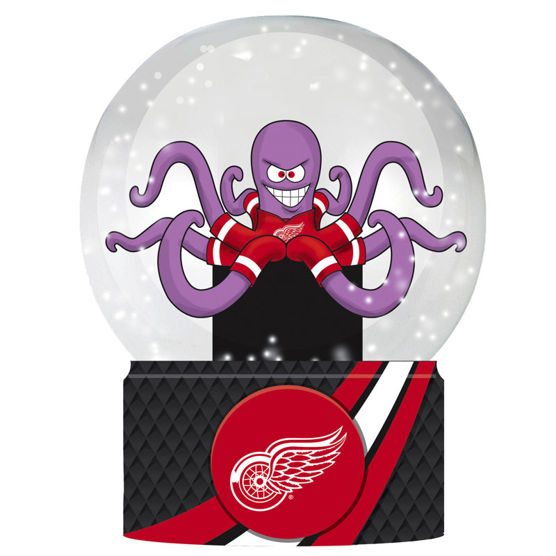 Boule à neige sport 5 ", Detroit Red Wings