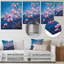  «Pink Blue Cherry Blossom Tree Beauty II - Cherry Blossom, reproduction d'art murale-1630542009-1630542010