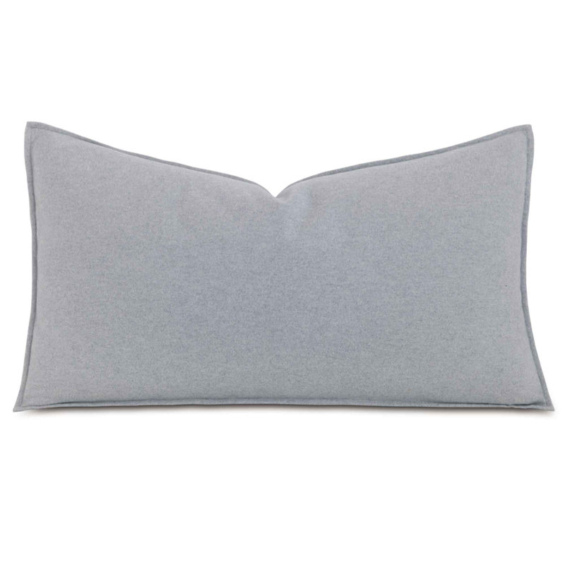 Brera 100% Cotton Pillow Sham, Queen, Gray